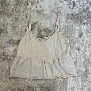 Abercrombie Peplum Cami